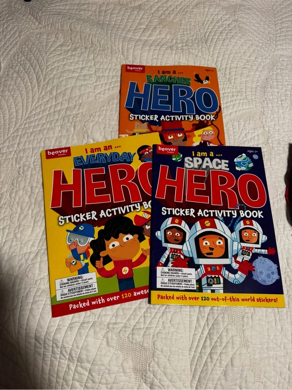 Beaver I Am a Space Hero Sticker Activity Book - Blue